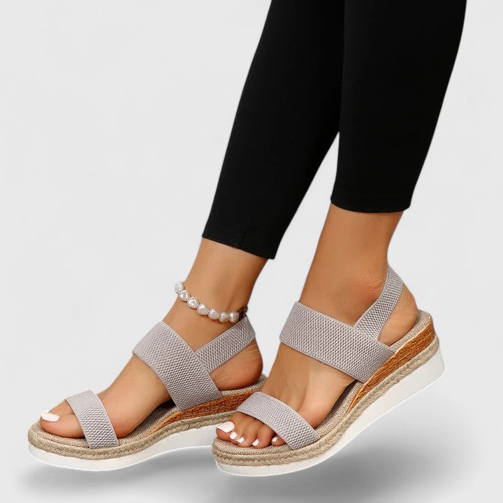 Women's Orthopedic Sandals Adjustable Strap Arch Support Cushioned Sole