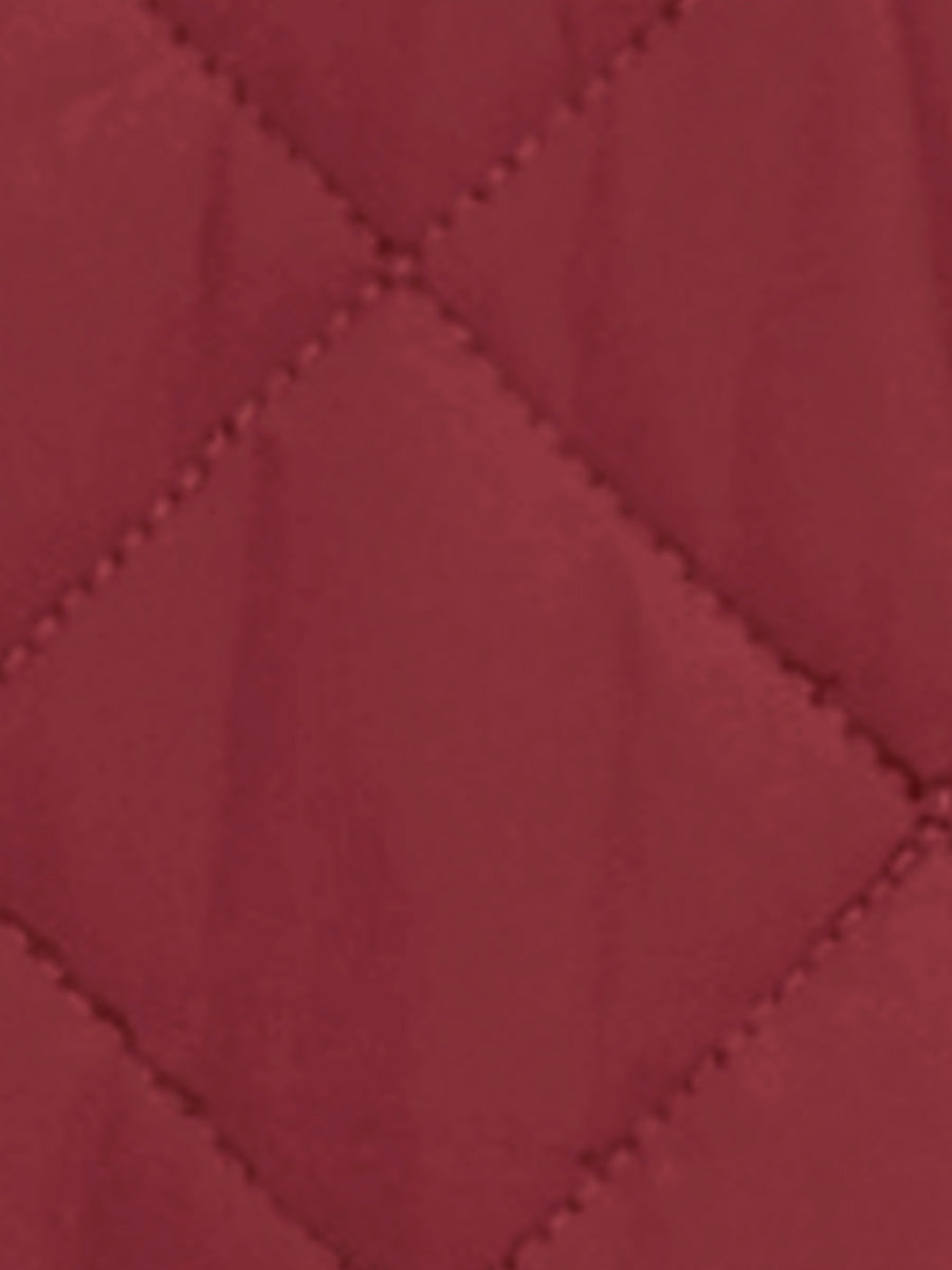 Women's Vest Quilted Lightweight Stand Collar Zip-Up Sleeveless Regular Fit