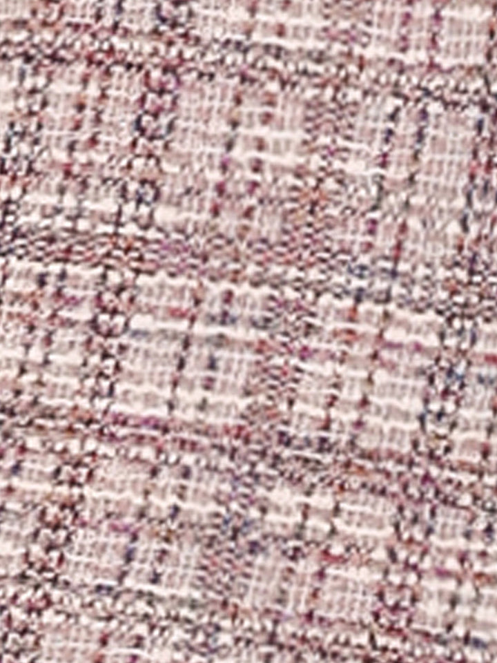 Women's Dress Tweed Plaid Sleeveless Bodycon Midi Fishtail