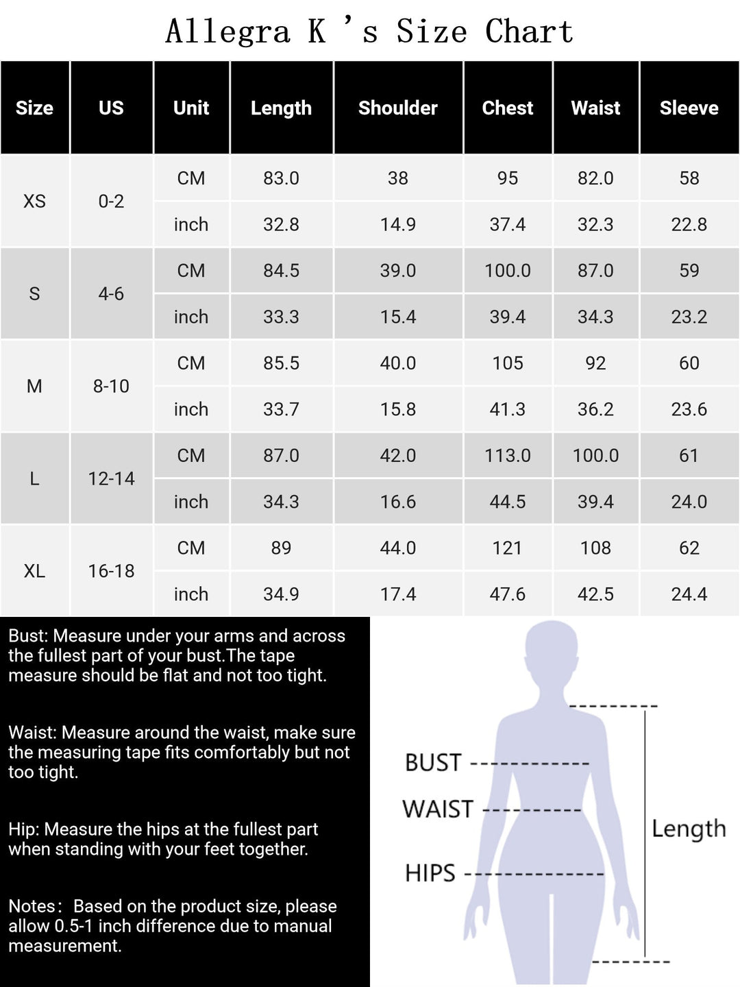 Women's Duffle Coat Hooded Toggle Button-Up Long Sleeve Winter