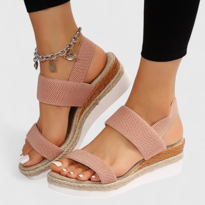 Women's Orthopedic Sandals Adjustable Strap Arch Support Cushioned Sole