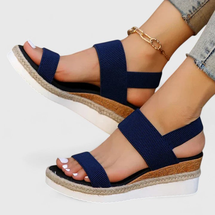 Women's Orthopedic Sandals Adjustable Strap Arch Support Cushioned Sole